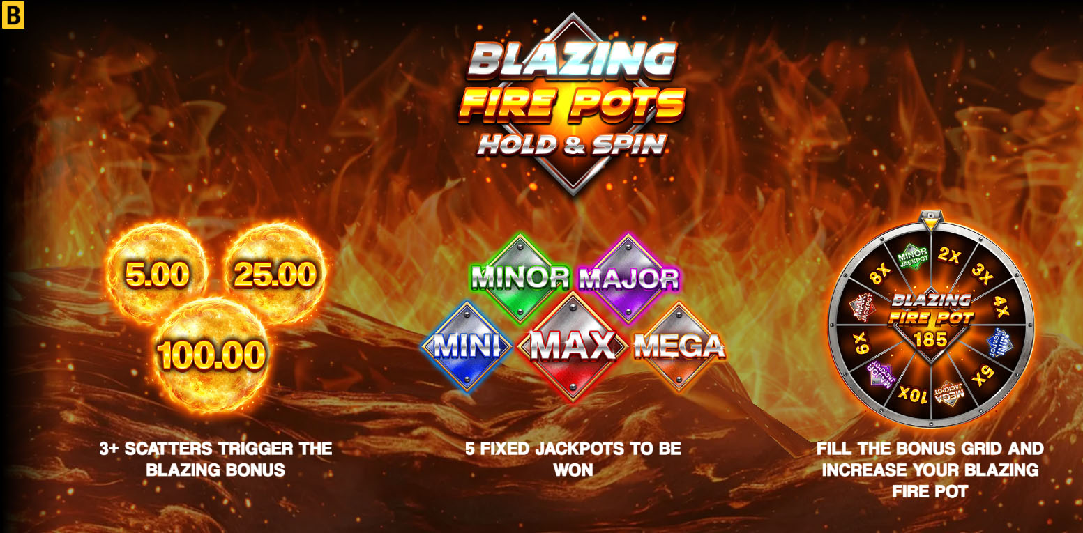 BLAZING FIRE POTS Game Preview
